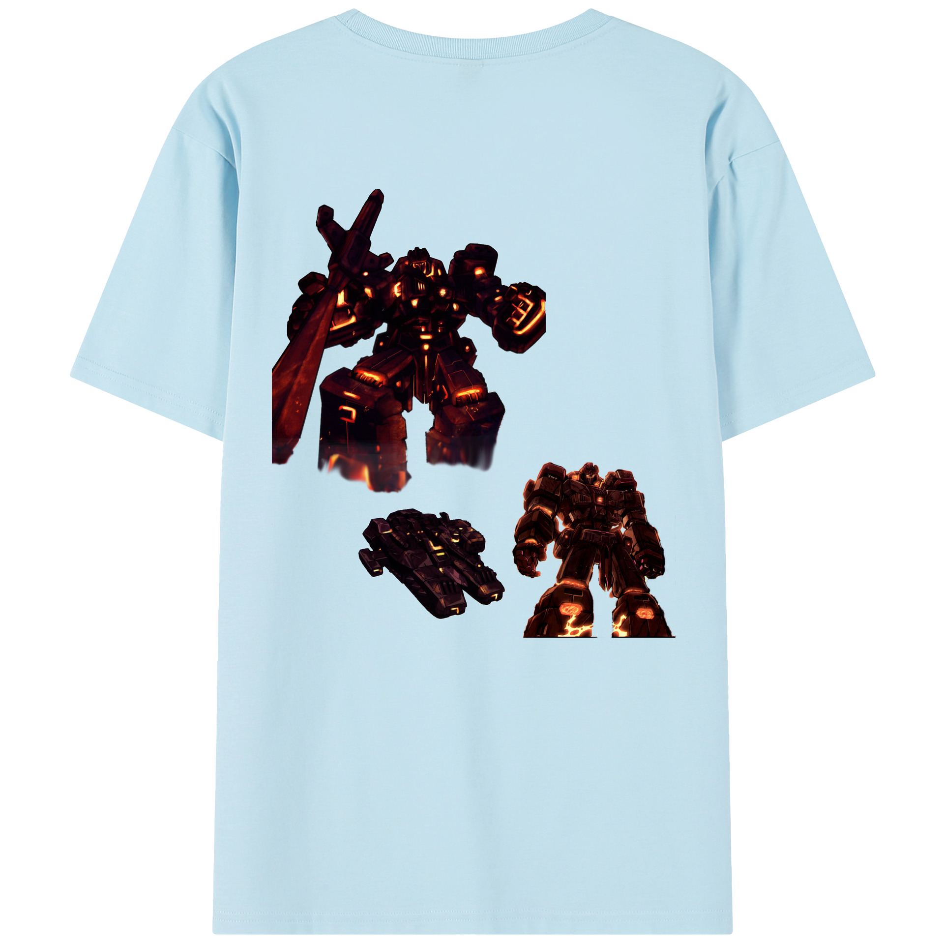 （画像用）  綿100％半袖Tシャツ（背面プリント）